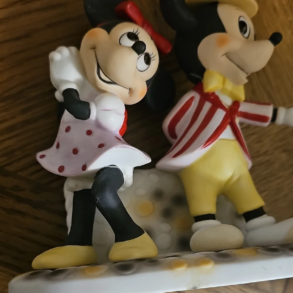Disney Mickey and Minnie Mouse Cake Topper - Red, Yellow, Black